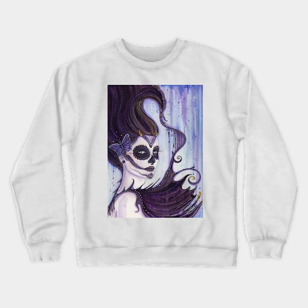 Personal prison day of the dead by Renee Lavoie Crewneck Sweatshirt by ReneeLLavoie